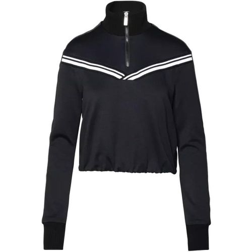 Black Polyamide Blend Sporty Sweatshirt - Größe 38 - black - Off-White - Modalova