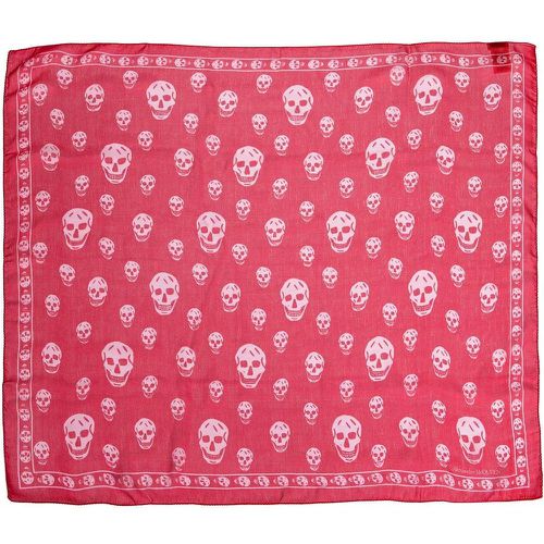 Tücher & Schals - Skull Scarf 104X120 - Gr. unisize - in - für Damen - alexander mcqueen - Modalova