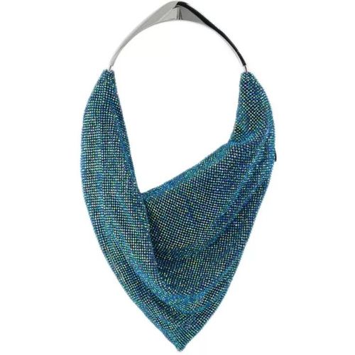 Shopper - Ursolina Hobo Bag - Blue - Strass - Gr. unisize - in - für Damen - Benedetta Bruzziches - Modalova