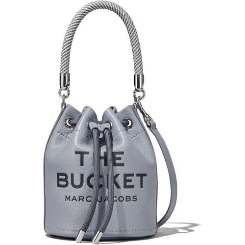 Beuteltaschen - Gray Leather Bucket Bag - Gr. unisize - in - für Damen - Marc Jacobs - Modalova