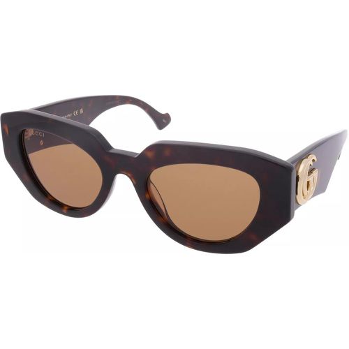 Sonnenbrille - GG1421S - Gr. unisize - in Braun - für Damen - Gucci - Modalova