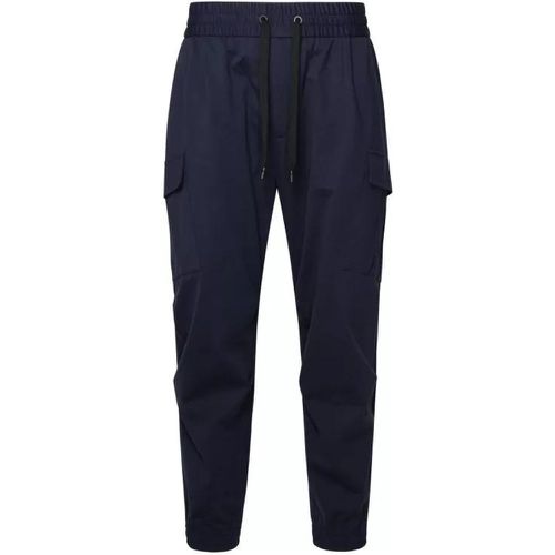 Blue Cotton Blend Pants - Größe 48 - blue - Dolce&Gabbana - Modalova