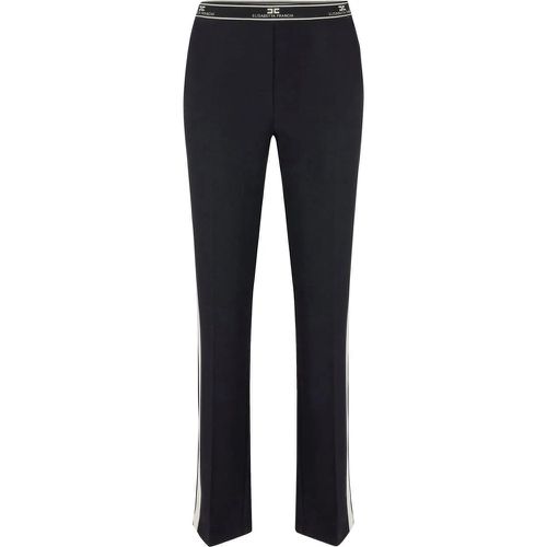 Trousers Black - Größe 38 - Elisabetta Franchi - Modalova