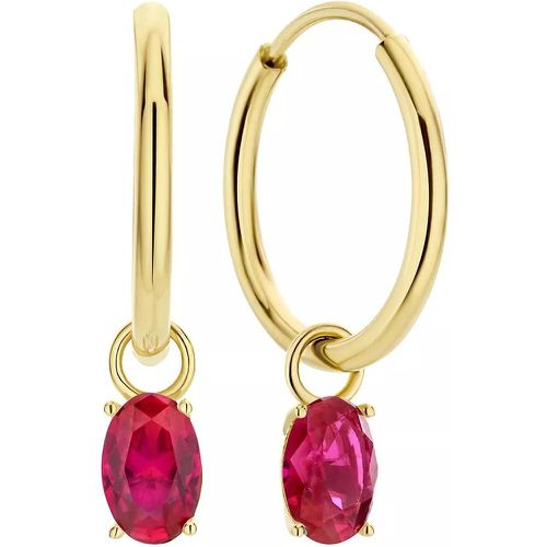 Ohrringe - Baguette Roux 14 karat hoop earrings - Gr. unisize - in Mehrfarbig - für Damen - Isabel Bernard - Modalova