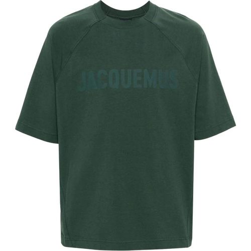 LE TSHIRT TYPO DARK GREEN - Größe XS - Jacquemus - Modalova