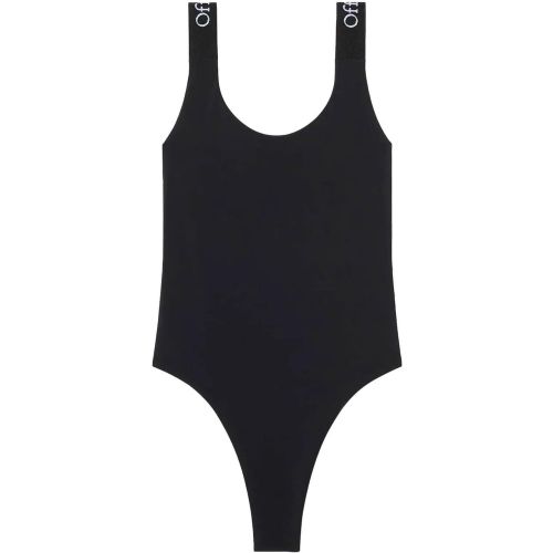 Logo Polyamide Swimsuit - Größe 38 - Off-White - Modalova