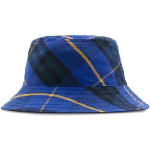 Caps & Mützen - Cotton Check Pattern Hat - Gr. L - in - für Damen - Burberry - Modalova