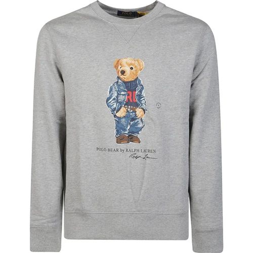 Bear Sweatshirt Grey - Größe S - Ralph Lauren - Modalova