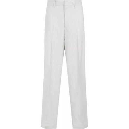 Chalk Virgin Wool Extra Wide Leg Trousers - Größe 50 - Givenchy - Modalova