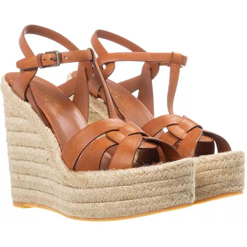 Sandalen & Sandaletten - Tribute Wedge Espadrilles - Gr. 40 (EU) - in - für Damen - Saint Laurent - Modalova