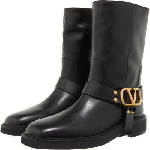 Boots & Stiefeletten - V Logo Signature Biker - Gr. 37 (EU) - in - für Damen - Valentino Garavani - Modalova