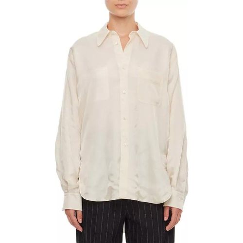 Reversible Button-Up Shirt - Größe 40 - white - Quira - Modalova