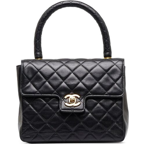 Totes & Shopper - Small Lambskin Kelly Top Handle Bag - Gr. unisize - in - für Damen - Chanel - Modalova