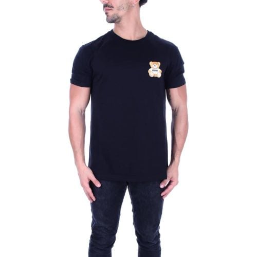 T-shirts And Polos Black - Größe 48 - Moschino - Modalova