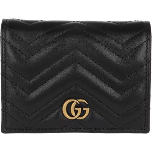 Portemonnaie - GG Marmont Card Case Leather - Gr. unisize - in - für Damen - Gucci - Modalova