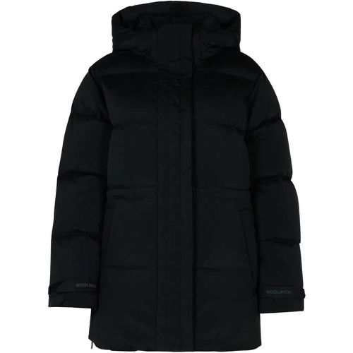 Alsea' Black Polyamide Down Jacket - Größe M - schwarz - Woolrich - Modalova