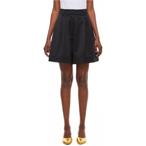 Sculpted Newsboy Shorts With Cuff - Größe 10 - black - Simone Rocha - Modalova