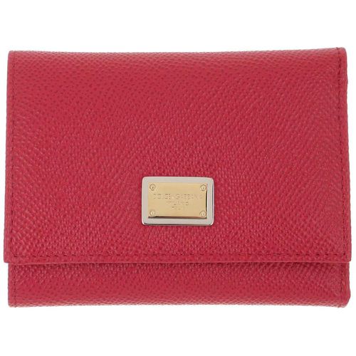 Portemonnaie - D&G Wallet Calf Leather - Gr. unisize - in - für Damen - Dolce&Gabbana - Modalova