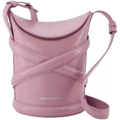 Shopper - The Curve Hobo Bag - Antic - Leather - Gr. unisize - in Rosa - für Damen - alexander mcqueen - Modalova