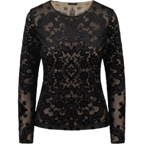 Velvet Jacquard Tulle Top - Größe 40 - ETRO - Modalova