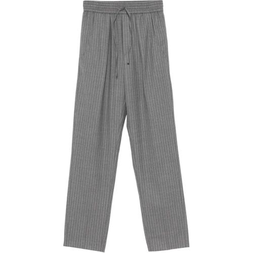 Charcoal Grey Pinstripe Liska Trousers - Größe 36 - Isabel marant - Modalova