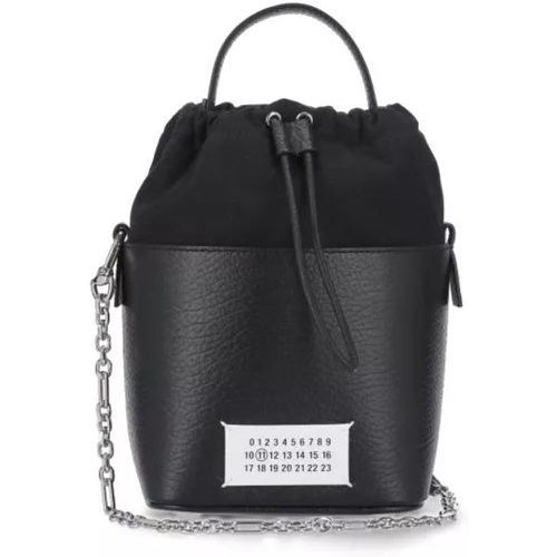 Beuteltaschen - Leather Bucket Bag - Gr. unisize - in - für Damen - Maison Margiela - Modalova