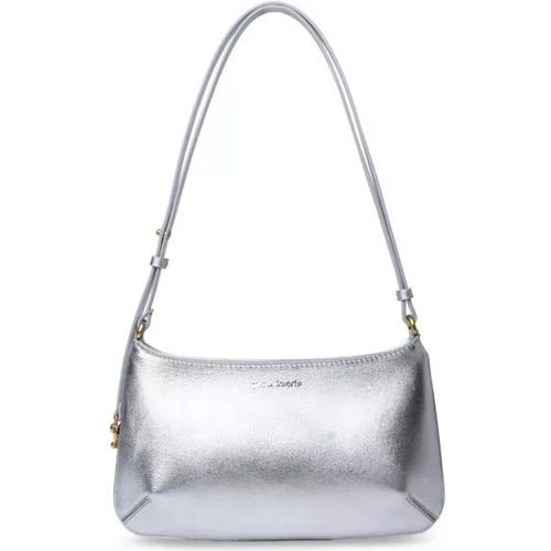 Shopper - Giorgina' Silver Leather Bag - für Damen - Palm Angels - Modalova