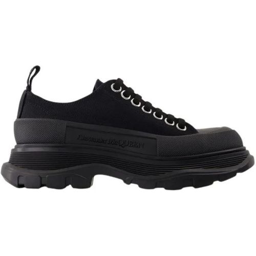 Low-Top Sneaker - Tread Slick Sneakers - Canvas - Black - Gr. 39 (EU) - in - für Damen - alexander mcqueen - Modalova