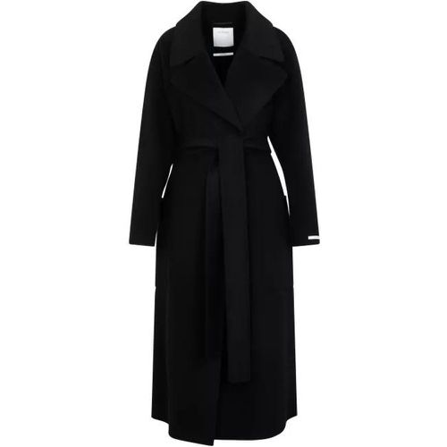 Veleno Black Virgin Wool Coat - Größe 38 - black - SPORTMAX - Modalova