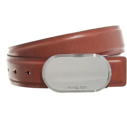 Gürtel - 42Mm Leather Belt With Plaque - Gr. L - in - für Damen - Michael Kors - Modalova