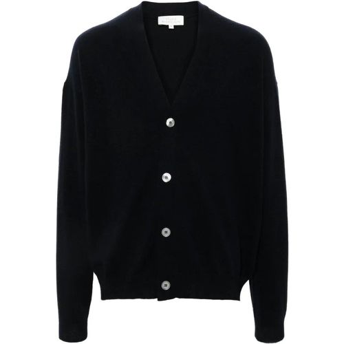 Navy Blue Wool Cardigan - Größe L - Studio Nicholson - Modalova