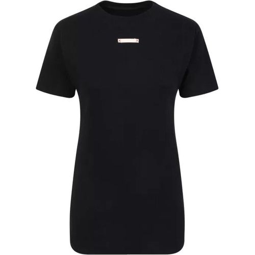 Logo Patch T-Shirt Made Of Cotton - Größe L - black - Maison Margiela - Modalova