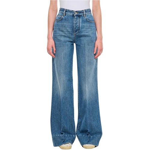 Palazzo Denim Pants - Größe 36 - Bottega Veneta - Modalova