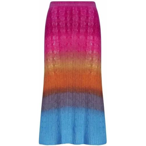 Multicolored Color Shaded Midi Skirt - Größe 46 - multi - ETRO - Modalova