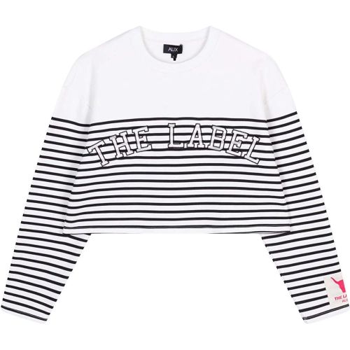 Ladies Knitted Stripe Sweater - Größe M - ALIX - Modalova