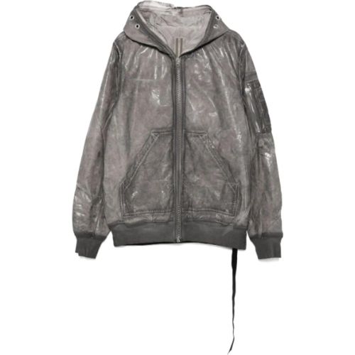 Bomber Imbottito Gimp Flight Bomber Darkdust - Größe L - Rick Owens - Modalova