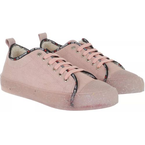 Sneaker - Sneakerd Eco30 Canvas - Gr. 36 (EU) - in Gold - für Damen - Love Moschino - Modalova