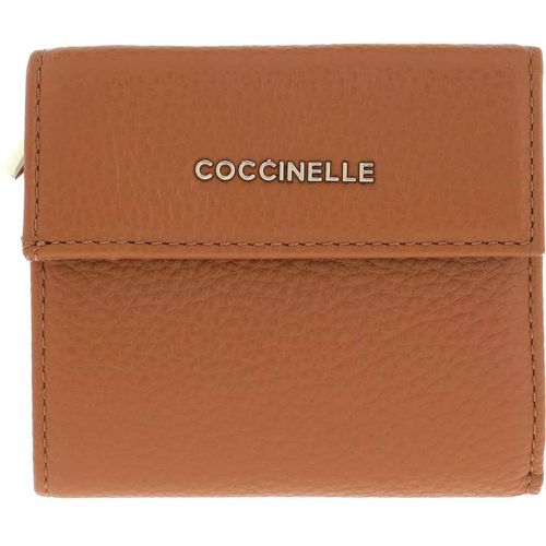 Portemonnaie - Metallic Soft Wallet Leather - Gr. unisize - in - für Damen - Coccinelle - Modalova