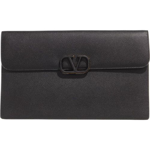 Kleine Handtaschen - Large Flat Pouch V Logo - Gr. unisize - in - für Damen - Valentino Garavani - Modalova