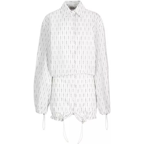 Cotton Mini Dress - Größe 40 - white - The Attico - Modalova
