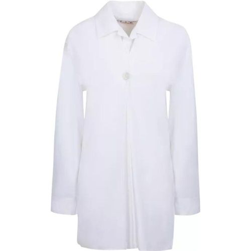 Long-Sleeved Poplin Shirt - Größe 38 - weiß - Off-White - Modalova