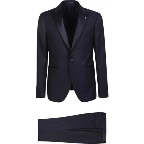 Silk Virgin-Wool Blend Suit - Größe 52 - blue - Tagliatore - Modalova