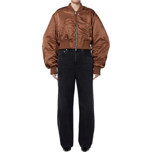 Jett Bomber Jacket - Größe XS - braun - Agolde - Modalova