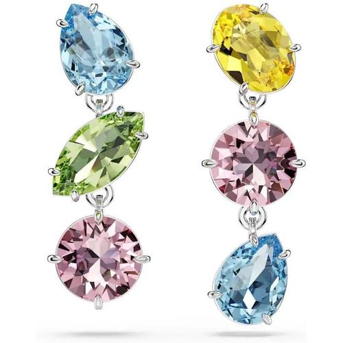 Ohrringe - Gema Coloured Ear Studs 5692406 - Gr. unisize - in Silber - für Damen - Swarovski - Modalova