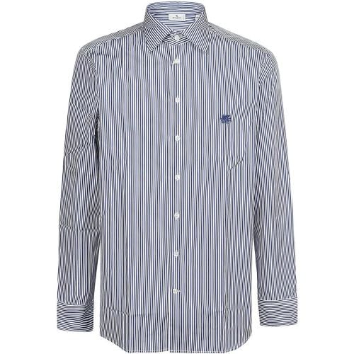 Roma Long Sleeve Shirt White - Größe 39 - ETRO - Modalova