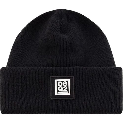 Caps & Mützen - Dsq2 Logo Wool Beanie - Gr. ONE SIZE - in - für Damen - Dsquared2 - Modalova