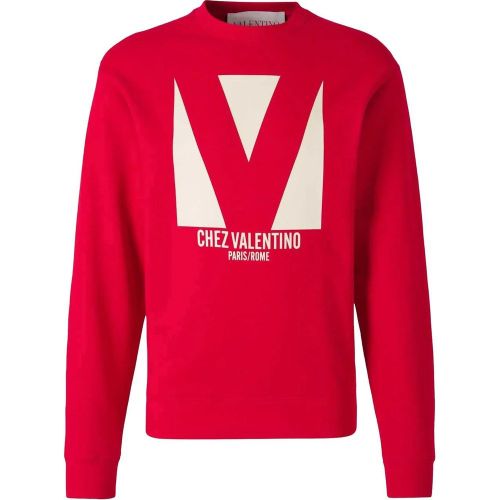 Crew Neck Sweatshirt - Größe L - Valentino Garavani - Modalova