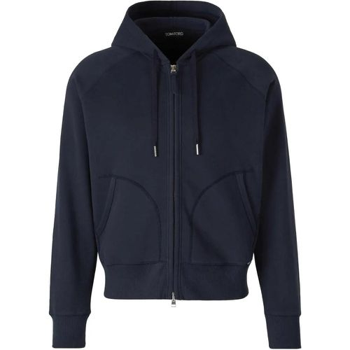 Cotton Zip Sweatshirt - Größe 50 - Tom Ford - Modalova