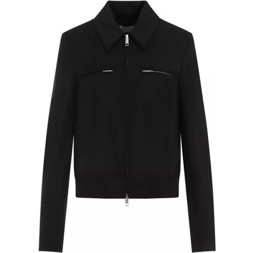 Plava Bomber Jacket - Größe 40 - black - SPORTMAX - Modalova