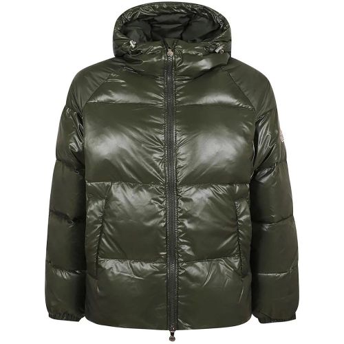 Shiny Green Down Jacket - Größe M - PYRENEX - Modalova